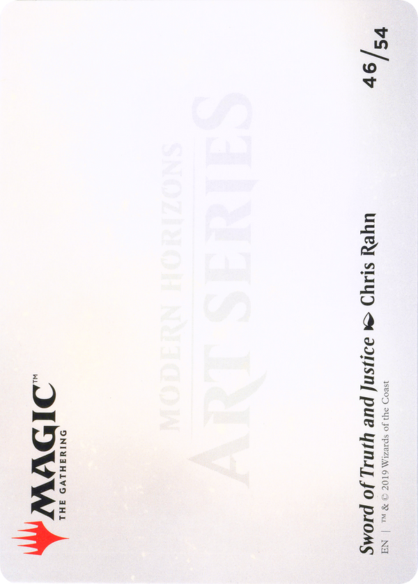 Sword of Truth and Justice // Sword of Truth and Justice (AMH1-046) - Modern Horizons Art Series (Borderless)