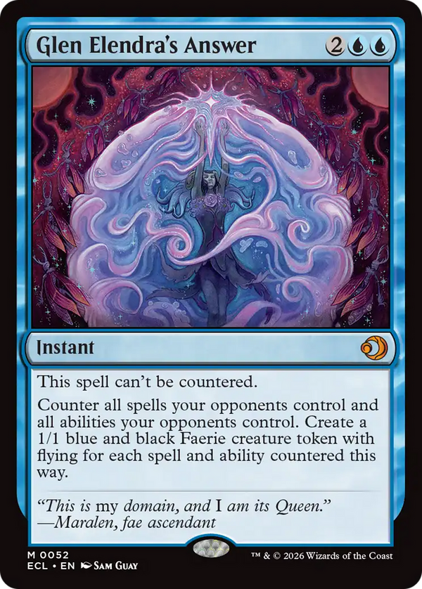 Glen Elendra's Answer [Lorwyn Eclipsed]