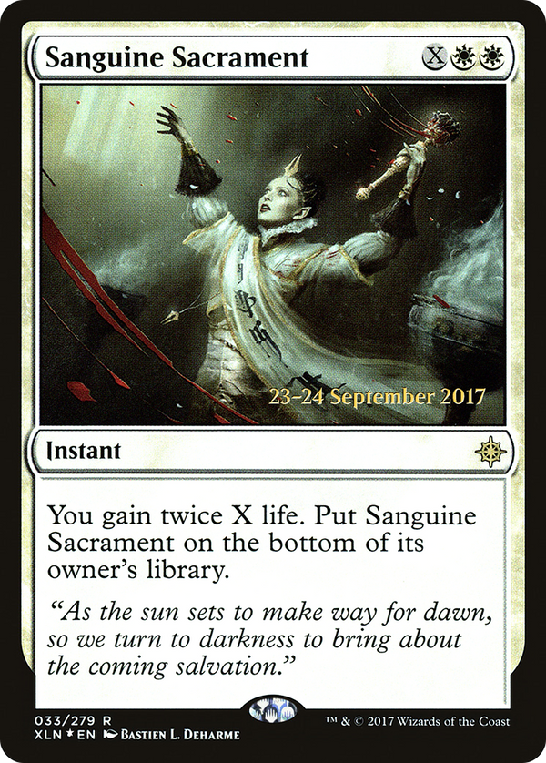Sanguine Sacrament [Ixalan Prerelease Promos]