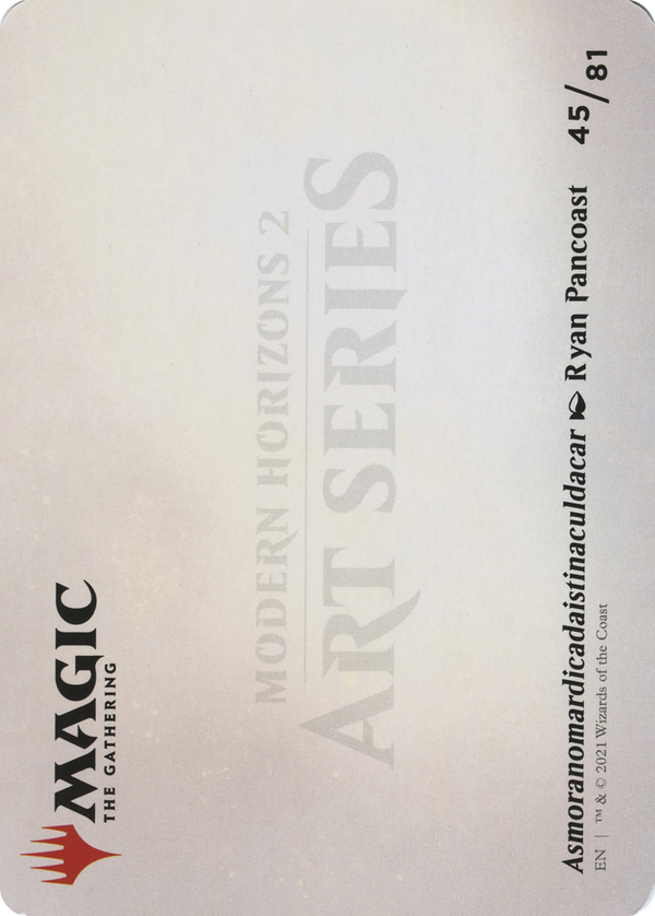 Asmoranomardicadaistinaculdacar // Asmoranomardicadaistinaculdacar (AMH2-045) - Modern Horizons 2 Art Series (Borderless)