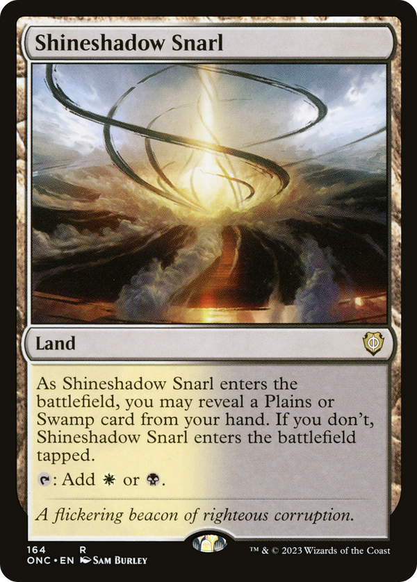 Shineshadow Snarl [Phyrexia: All Will Be One Commander]