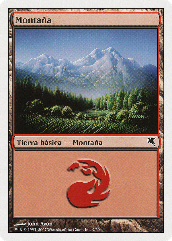 Mountain (Italian) - "Montagna" (I9) (PSAL-0I9) - Salvat 2005