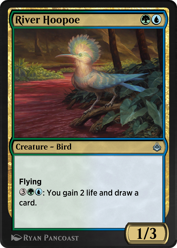 River Hoopoe (AKR-256) - Amonkhet Remastered
