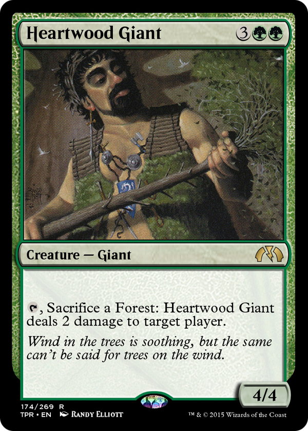 Heartwood Giant (TPR-174) - Tempest Remastered Foil