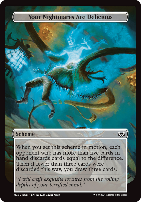 Your Nightmares are Delicious (Full Art) [Duskmourn: Archenemy]