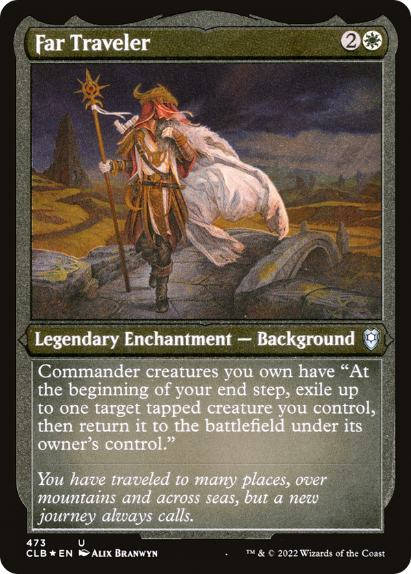 Far Traveler (Foil Etched) [Commander Legends: Battle for Baldur's Gate]