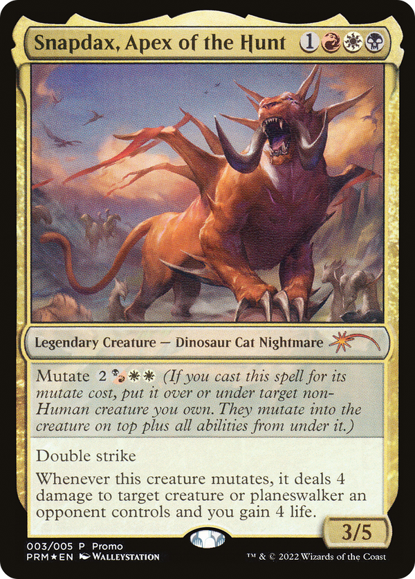 Snapdax, Apex of the Hunt (Chinese) [Year of the Tiger 2022]