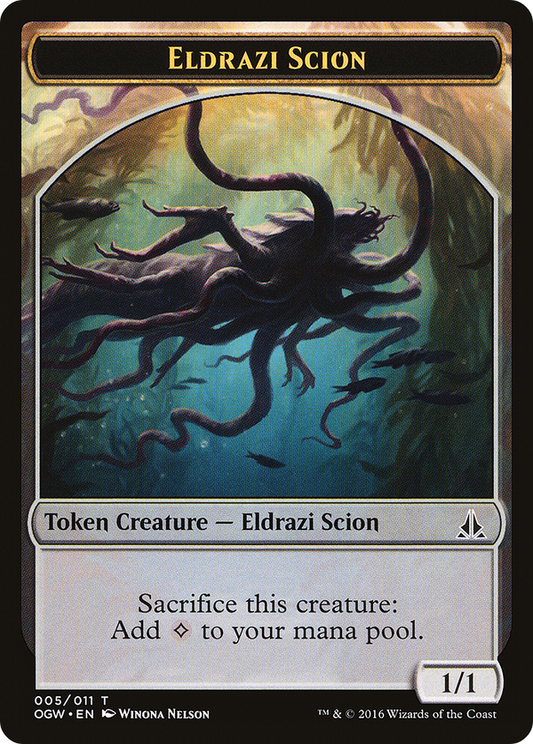 Eldrazi Scion Token (005/011) [Oath of the Gatewatch Tokens]