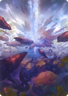 Prismatic Vista // Prismatic Vista (AZNR-035) - Zendikar Rising Art Series (Borderless)
