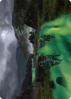 Path to the World Tree // Path to the World Tree (ASKHM-050) - Art Series: Kaldheim (Borderless) Foil