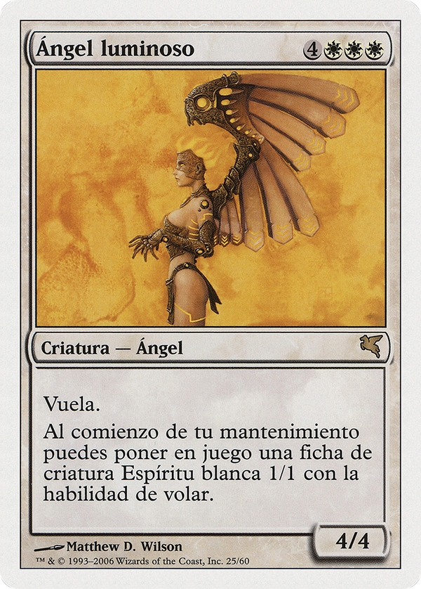 Luminous Angel (French) - "Ange lumineux" (PSAL-G25) - Salvat 2005