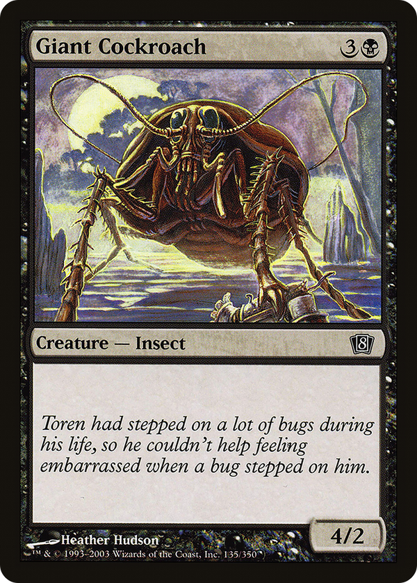 Giant Cockroach [Eighth Edition]