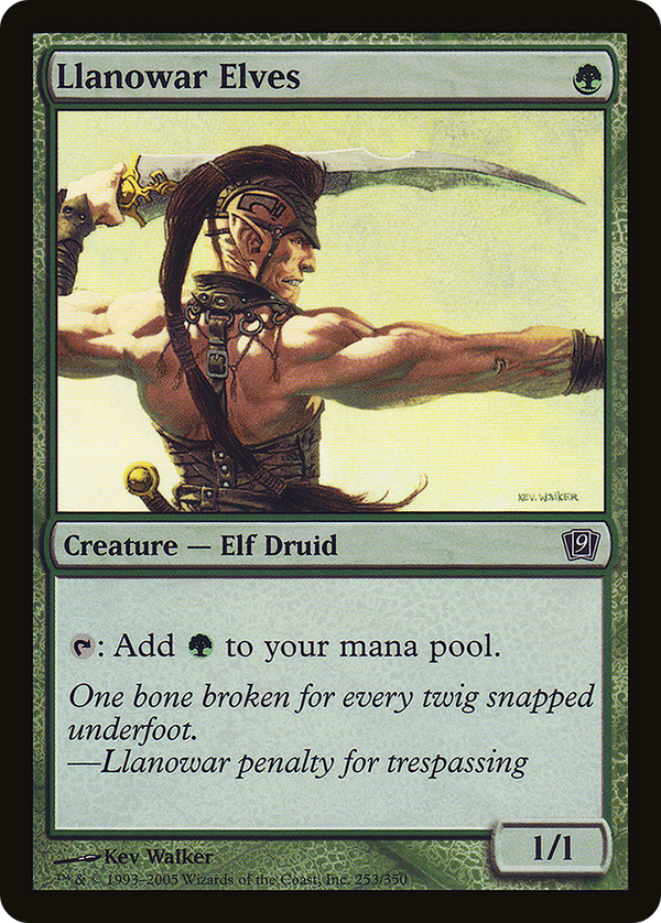 Llanowar Elves [Ninth Edition]