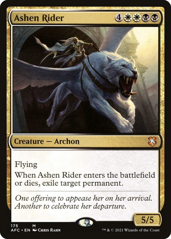 Ashen Rider [Dungeons & Dragons: Adventures in the Forgotten Realms Commander]