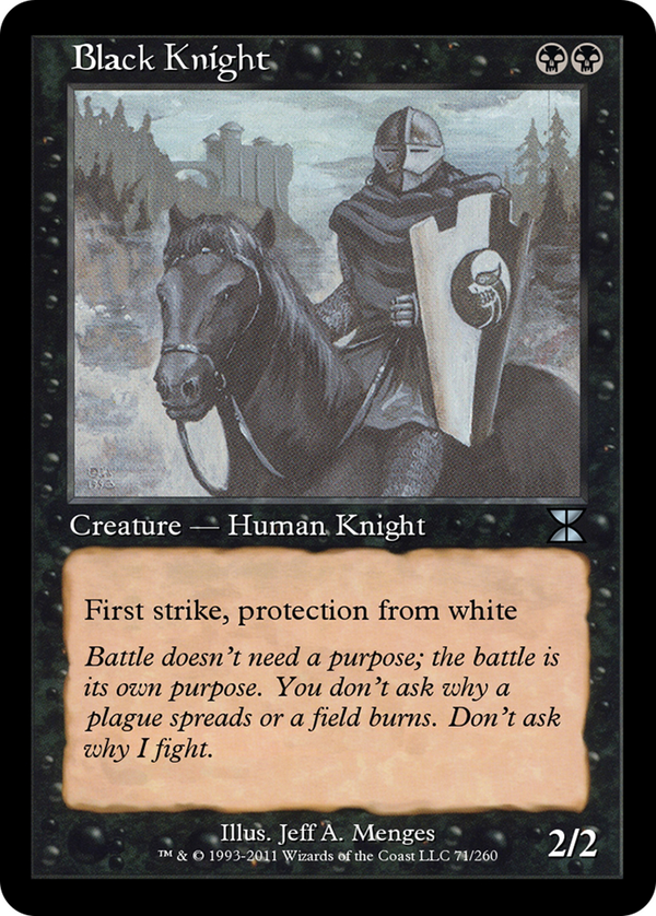 Black Knight (ME4-071) - Masters Edition IV