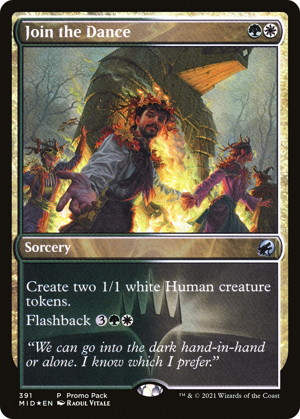 Join the Dance (Promo Pack) [Innistrad: Midnight Hunt Promos]