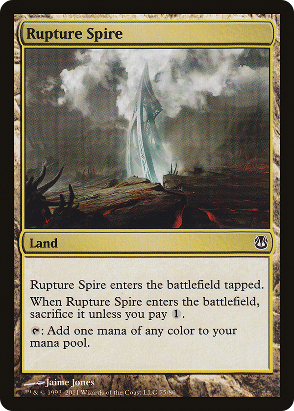 Rupture Spire [Duel Decks: Ajani vs. Nicol Bolas]
