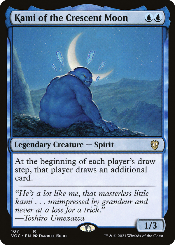 Kami of the Crescent Moon [Innistrad: Crimson Vow Commander]