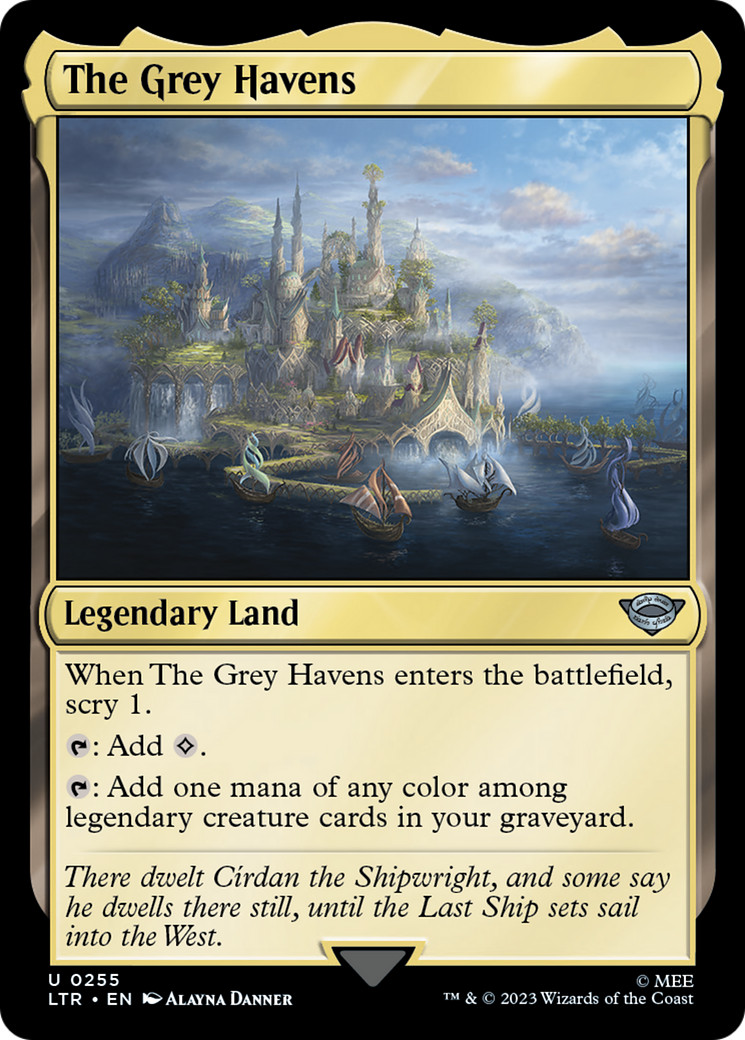 The Grey Havens [The Lord of the Rings: Tales of Middle-Earth]