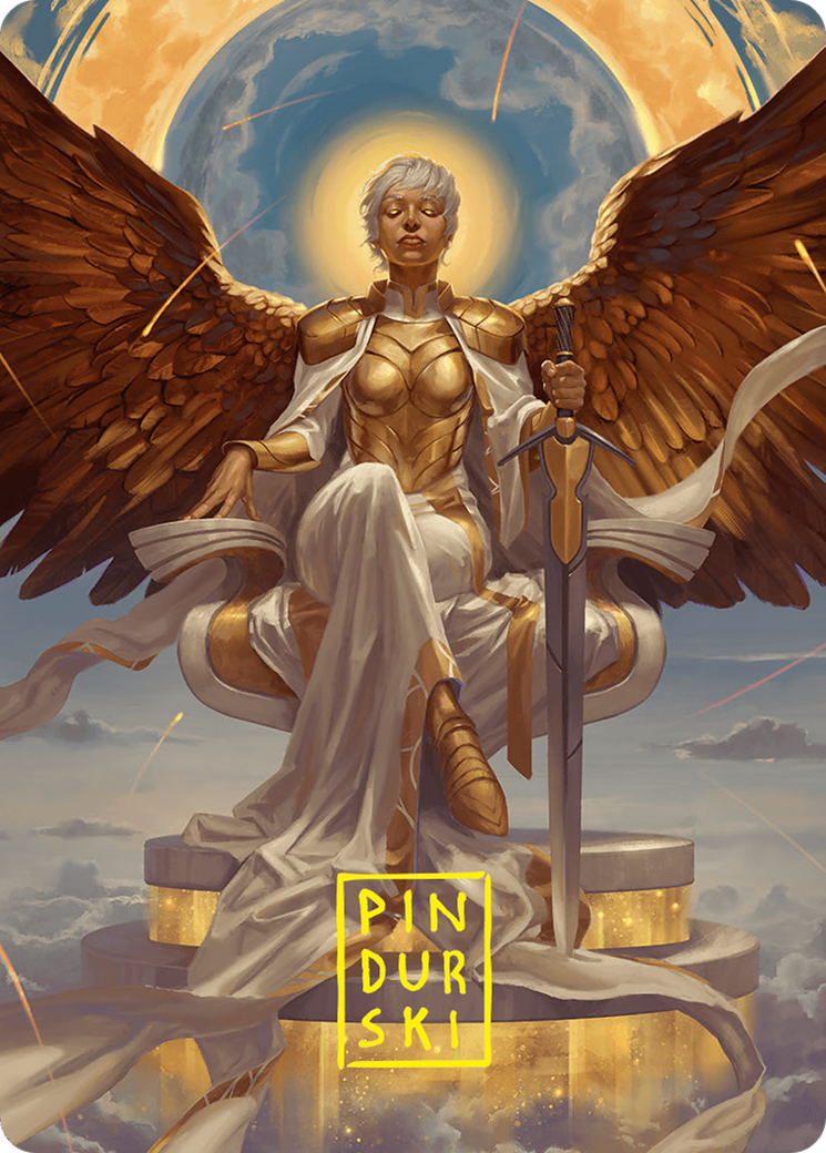 Herald of Eternal Dawn // Herald of Eternal Dawn (AFDN-027) - Foundations Art Series (Borderless)