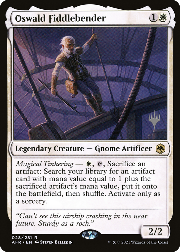 Oswald Fiddlebender (Promo Pack) [Dungeons & Dragons: Adventures in the Forgotten Realms Promos]