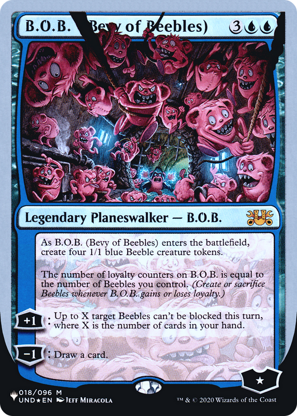 B.O.B. (Bevy of Beebles) (Unfinity Foil Edition) [The List]