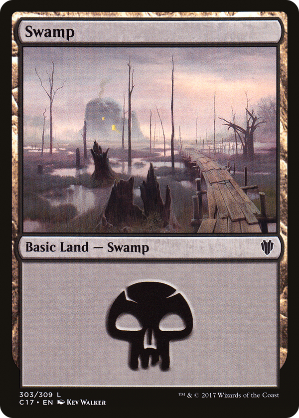 Swamp (303) [Commander 2017]