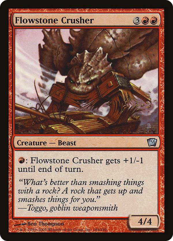 Flowstone Crusher [Ninth Edition]