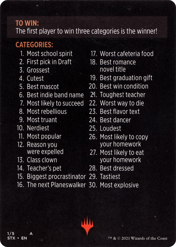 Strictly Better // Strictly Better (cont'd) (MSTX-001) - Strixhaven: School of Mages Minigames Foil