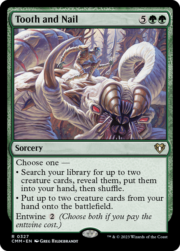 Tooth and Nail [Commander Masters]
