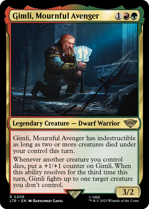 Gimli, Mournful Avenger [The Lord of the Rings: Tales of Middle-Earth]