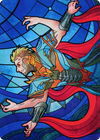 Ertai Resurrected // Ertai Resurrected (ADMU-070) - Dominaria United Art Series (Borderless) Foil