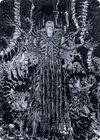Nissa, Ascended Animist // Nissa, Ascended Animist (AONE-074) - Phyrexia: All Will Be One Art Series (Borderless) Foil