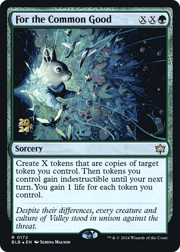 For the Common Good [Bloomburrow Prerelease Promos]