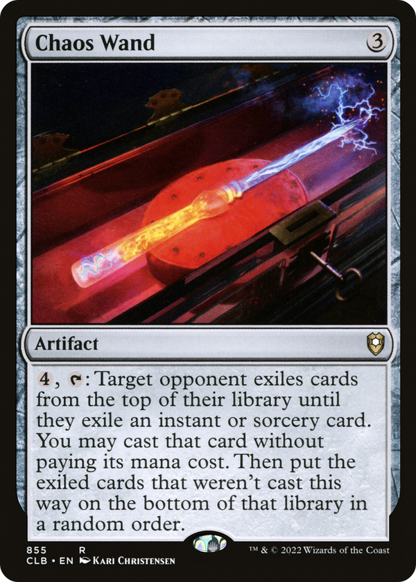Chaos Wand [Commander Legends: Battle for Baldur's Gate]