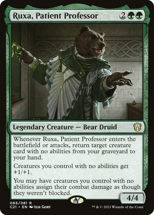 Ruxa, Patient Professor [Commander 2021]