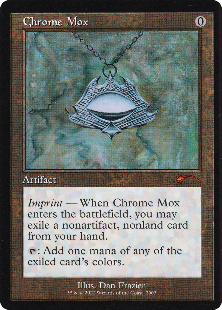 Chrome Mox (Retro) [Secret Lair Countdown Kit]