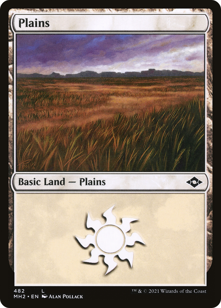Plains (482) (Foil Etched) [Modern Horizons 2]