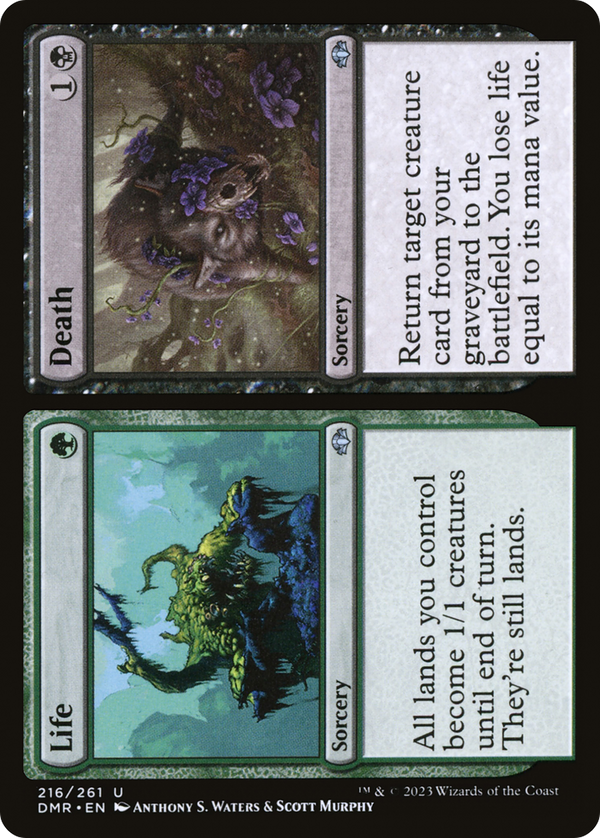 Life // Death [Dominaria Remastered]