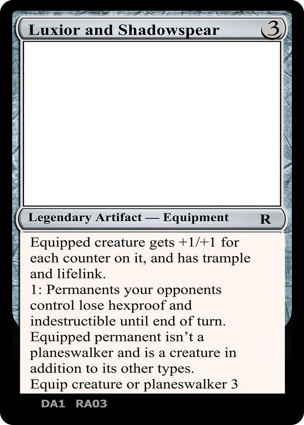 Luxior and Shadowspear (UNK-RA03B) - Unknown Event
