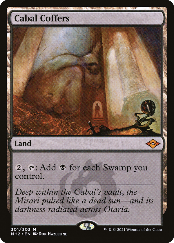 Cabal Coffers (Foil Etched) [Modern Horizons 2]