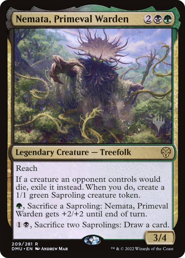 Nemata, Primeval Warden (Promo Pack) [Dominaria United Promos]