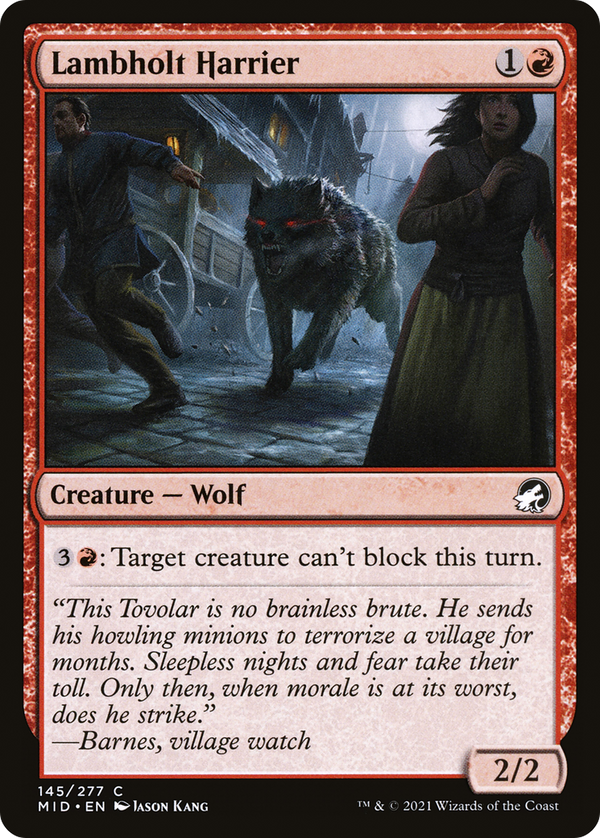 Lambholt Harrier [Innistrad: Midnight Hunt]