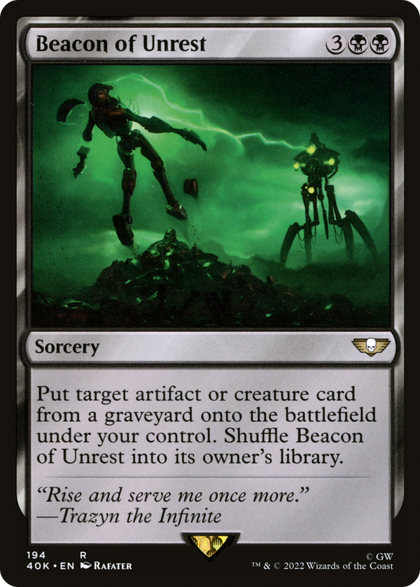 Beacon of Unrest [Warhammer 40,000]
