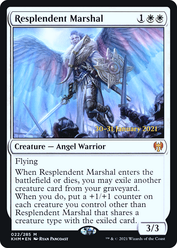 Resplendent Marshal [Kaldheim Prerelease Promos]