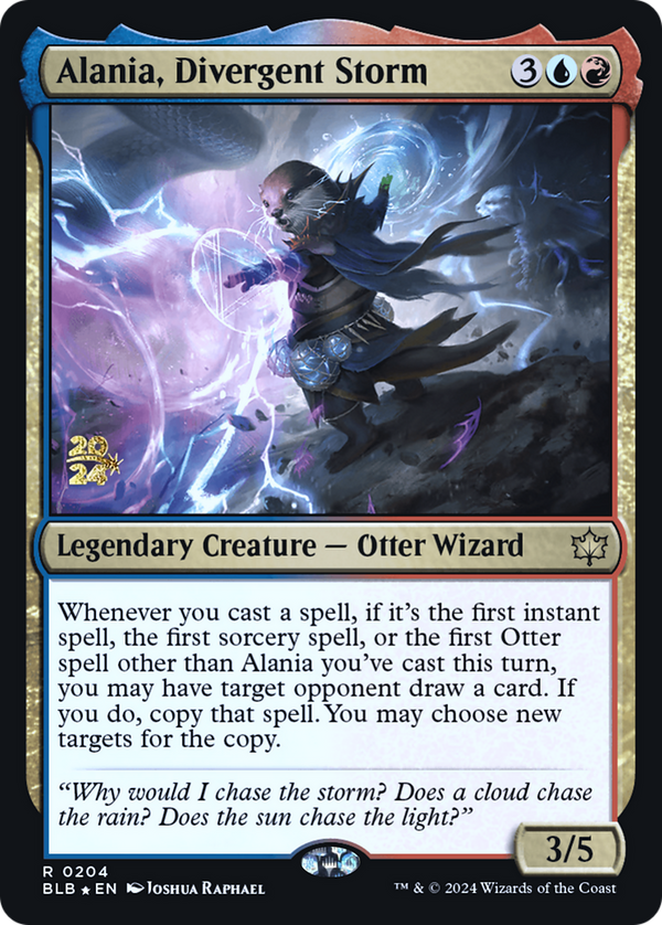 Alania, Divergent Storm [Bloomburrow Prerelease Promos]
