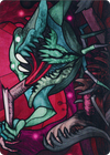 Yargle, Glutton of Urborg // Yargle, Glutton of Urborg (AMOM-072) - March of the Machine Art Series (Borderless)