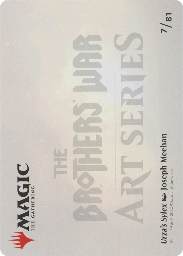 Urza's Sylex // Urza's Sylex (ABRO-007) - The Brothers' War Art Series (Borderless)