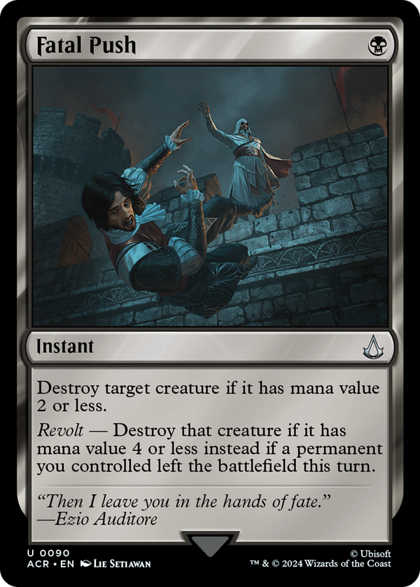 Fatal Push [Assassin's Creed]