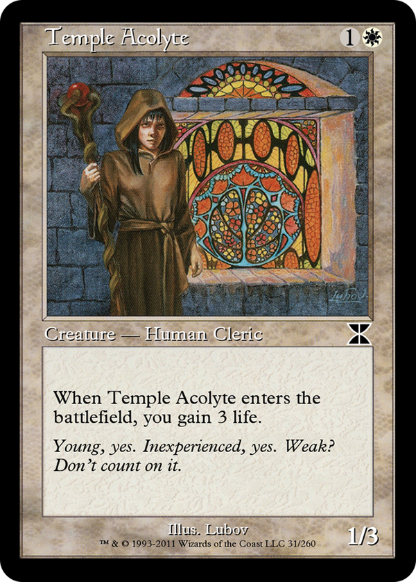 Temple Acolyte (ME4-031) - Masters Edition IV